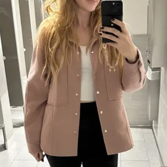 Thakoon Collective Pink Shacket - Picture 6 of 6